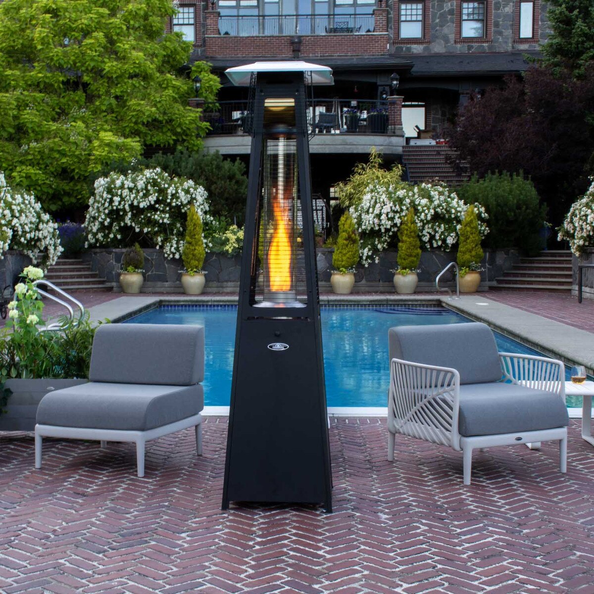 Victor Black Spiral Patio Heater